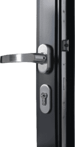 Bi-folding door handles