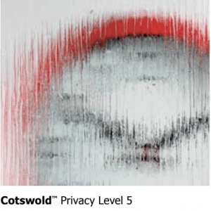 Cotswold doors with privacy level 5.