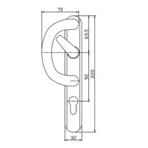 Timber Sliding Door Handles